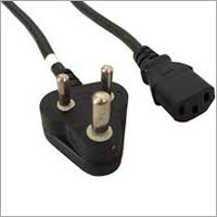 Black Computer Power Cable