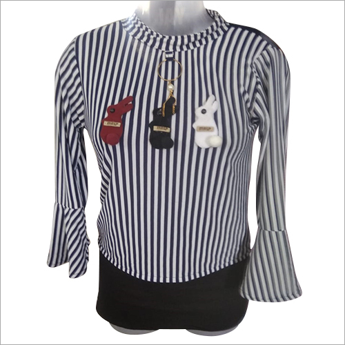 Available In Multicolour Girls Full Sleeves Top
