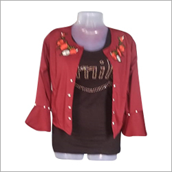 Girls Fancy Top - Soft Cotton Fabric, Available Sizes S-XXL | Vibrant Multicolor Options for All Seasons