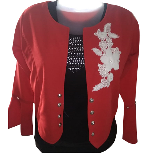 Available In Multicolour Girls Jacket Top