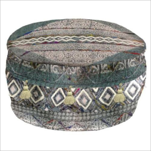 Embroidery Pouf Application: For Seating