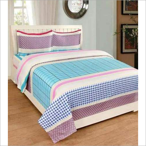Available In Multicolour Double Bed Sheet