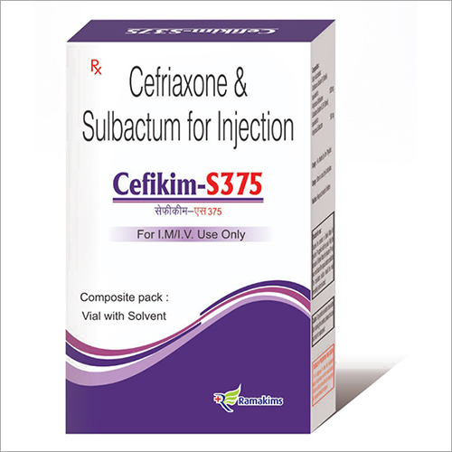 Cefriaxone And Sulbactum for Injection
