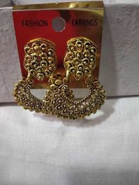 Flower Copper Earrings