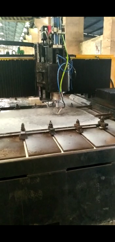 Vacuum Cleaning System Cnc Gantry Type Drilling Machine