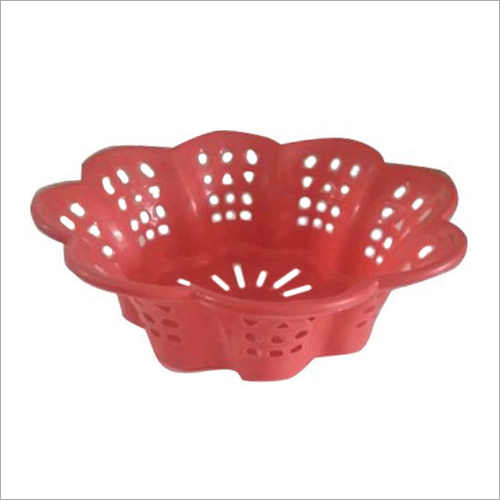 Plastic Storage Basket - Plastic, Customized Size | Rigid Build, Multiple Colors Available