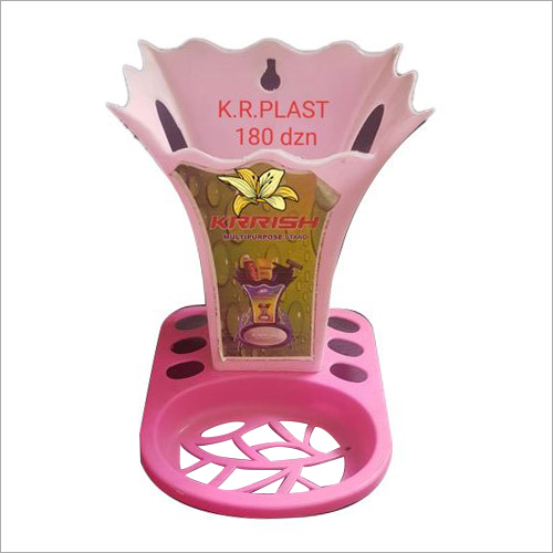Different Color Available Bathroom Plastic Toothbrush Stand