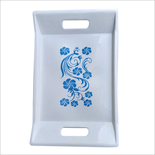 Plastic Serving Tray - Plastic, Available in Different Sizes, Multicolor | Easy to Use, Versatile Design