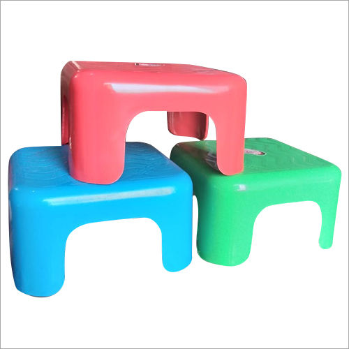 Available In Multicolor Unbreakable Plastic Stool