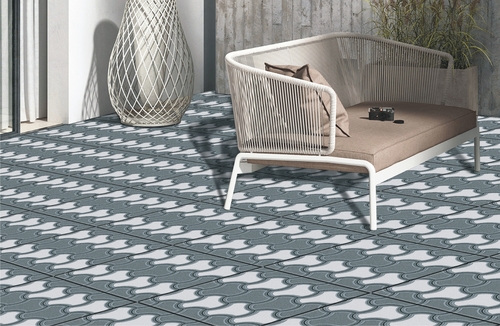 400 MM X 400 MM Ceramic Block Digital Parking Tiles