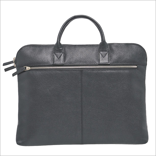 Slim Leather Laptop Bag