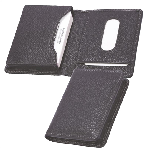 Card Case with Gusseted Pocket
