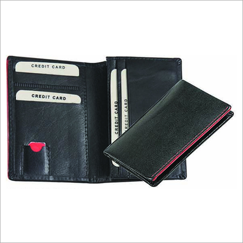 Card Holder with Edge Inking & False Stitch