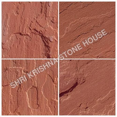 Agra Red Rough Stone