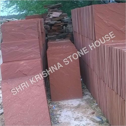 Agra Red Rough Stone