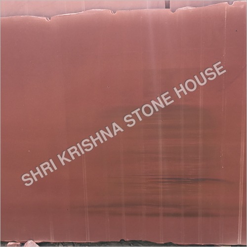 Natural Plain Agra Red Stone