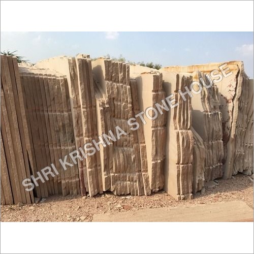 Non Polished Plain Natural Dholpur White Stone For Construction