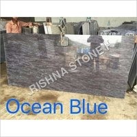 Artificial Polished Granites - Natural Granite, Customizable Size, Ocean Blue Color, Polished Surface Finish, Low Water Absorption, 20mm - 30mm Thickness