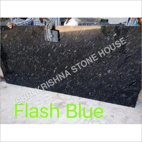 Glossy Black Granites Slabs