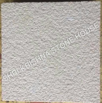 Non Polished Gwalior White Stone