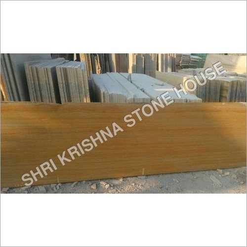 Natural Crack Resistance Jaisalmer Yellow Teak Wood and Rainbow Stone