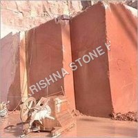 Mines Granite - Custom Size Red Granite Block | Natural Surface Finish, Density 2.63 - 2.75 G/cmâ³, 0.15% Water Absorption, Thickness Varies