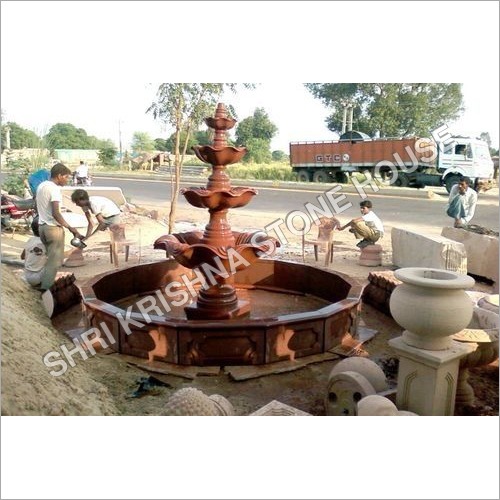 Polished Garden Decoration Natural Stone Fountain