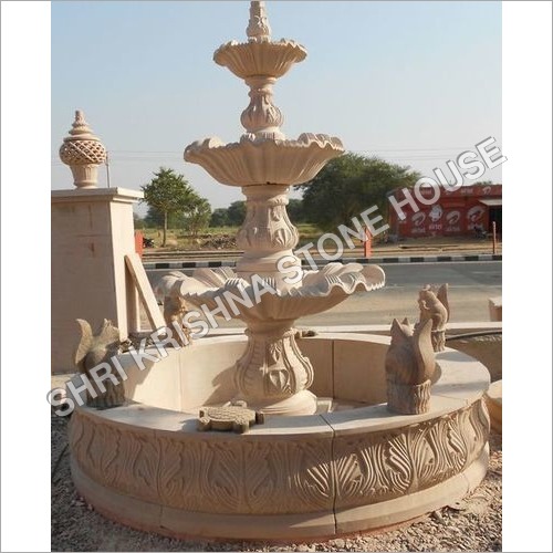 Outdoor Decoration Natural Stone Fountain