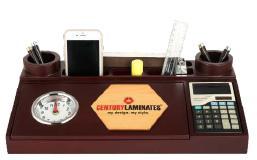 Pen Stand With Watch & Calculator