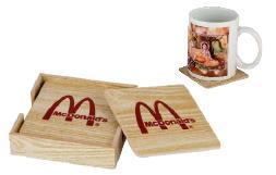 Coaster Set of 6 Plates