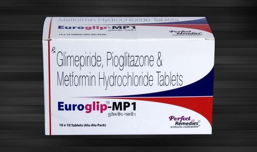 Glimperide, Metformin & Pioglitazone Combination (Extended Release)
