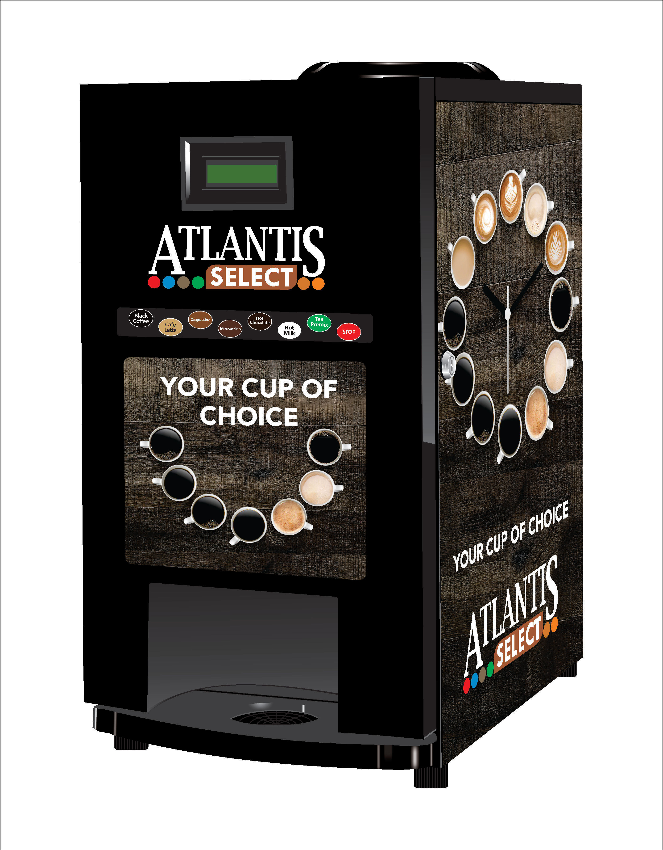 Atlantis Select Hot Beverage Vending Machine