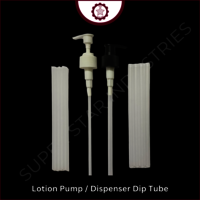 Lotion Dispenser Dip Tube Pipe - Color: White
