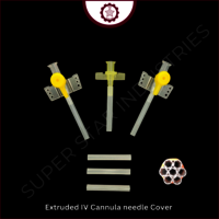 Extruded Iv Cannula Needle Cover Pipe - Color: Transparent