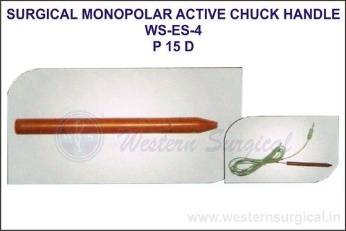 Surgical Monopolar Active Chuck Handle