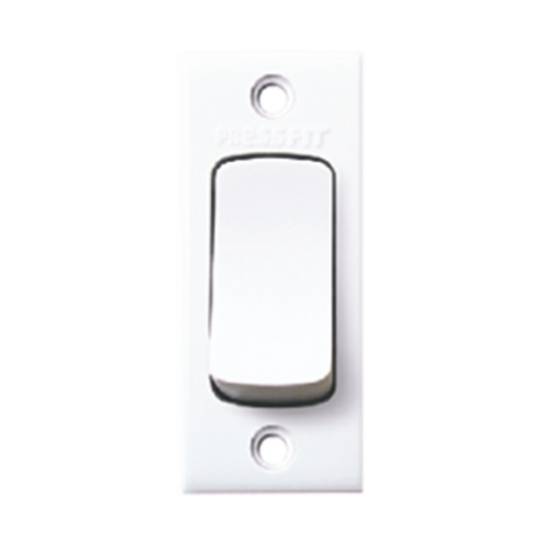 Pressfit Gold Electrical Non Modular Wall Switches
