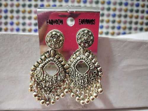 Mehrunnisa Turkish Silver Panther Instinct Earrings for Girls Blue   Amazonin Fashion