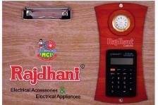 Clip Board With Watch & Calculator