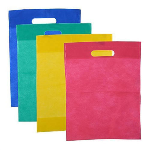 Multicolour D Cut Non Woven Bag