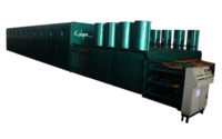JET VENTILATED ROLLER TRACK VENEER DRYER 10 SECTION 3 DECKS (15')