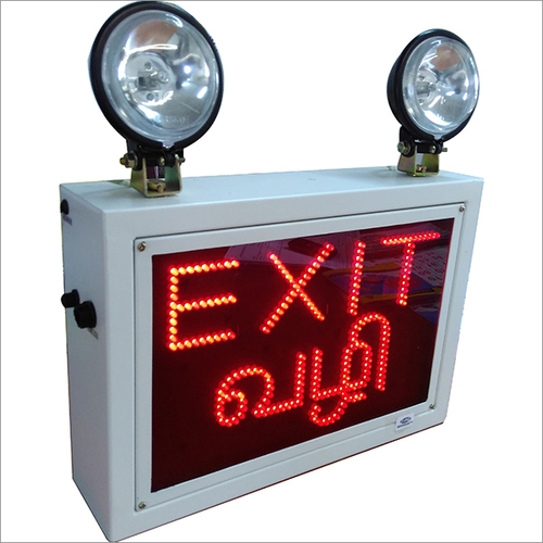 Multilingual LED Exit Board
