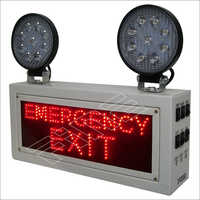 Industrial Emergency Exit Light  LED Doom