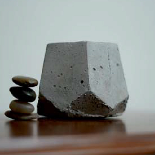 Rock Shaped Concrete Planter - Concrete Material, Grey Color | Ideal for Gardening Purposes, Stylish Design, Durable and Weather Resistant