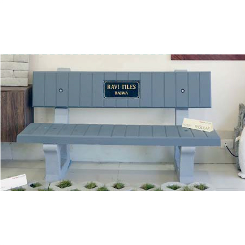 Modern Concrete Bench Application: Garden