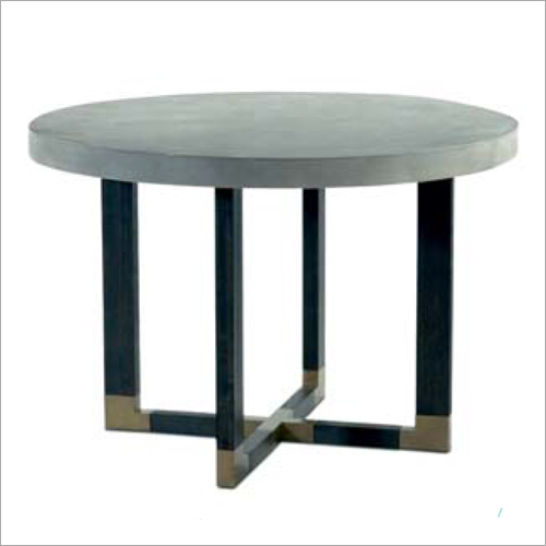 Concrete Top Round Table