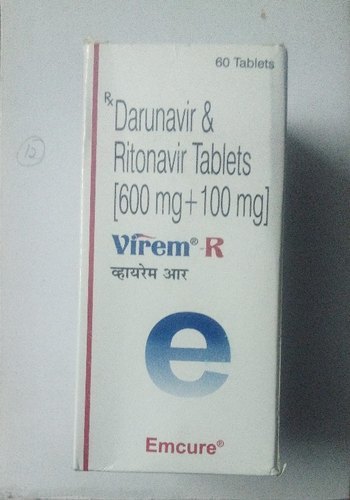 Virem R -Darunavir +Ritonavir  Tablets