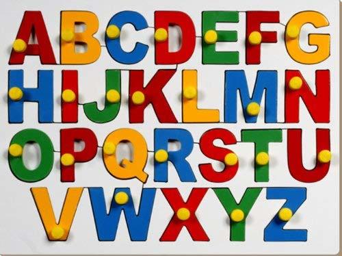 Alphabets Uppercase Knob Age Group: 1+