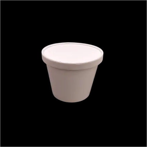 950Ml Paper Container - Color: White