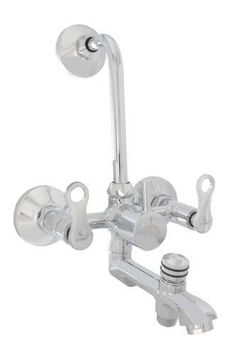 Brass Stainless Steel Ark Cp Bath Fittings Wall Mixer With L Band Rs 4420 Piece Id 11314532973