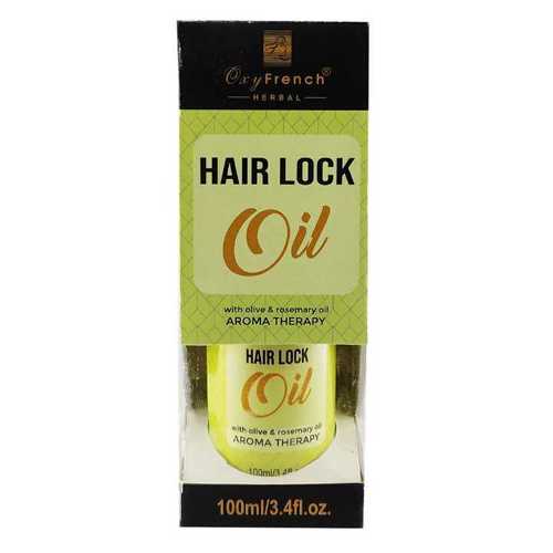 Hair Lock With Olive And Rosemary Oil